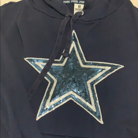 Vs pink cowboys pullover